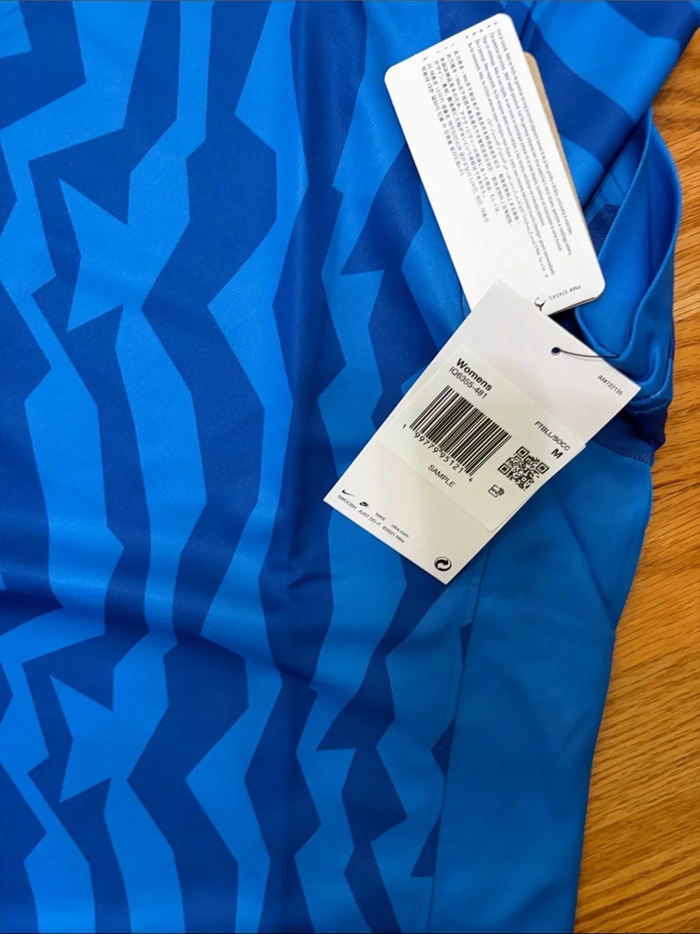 Nike Blue Short-Sleeve Graphic Athletic Tee